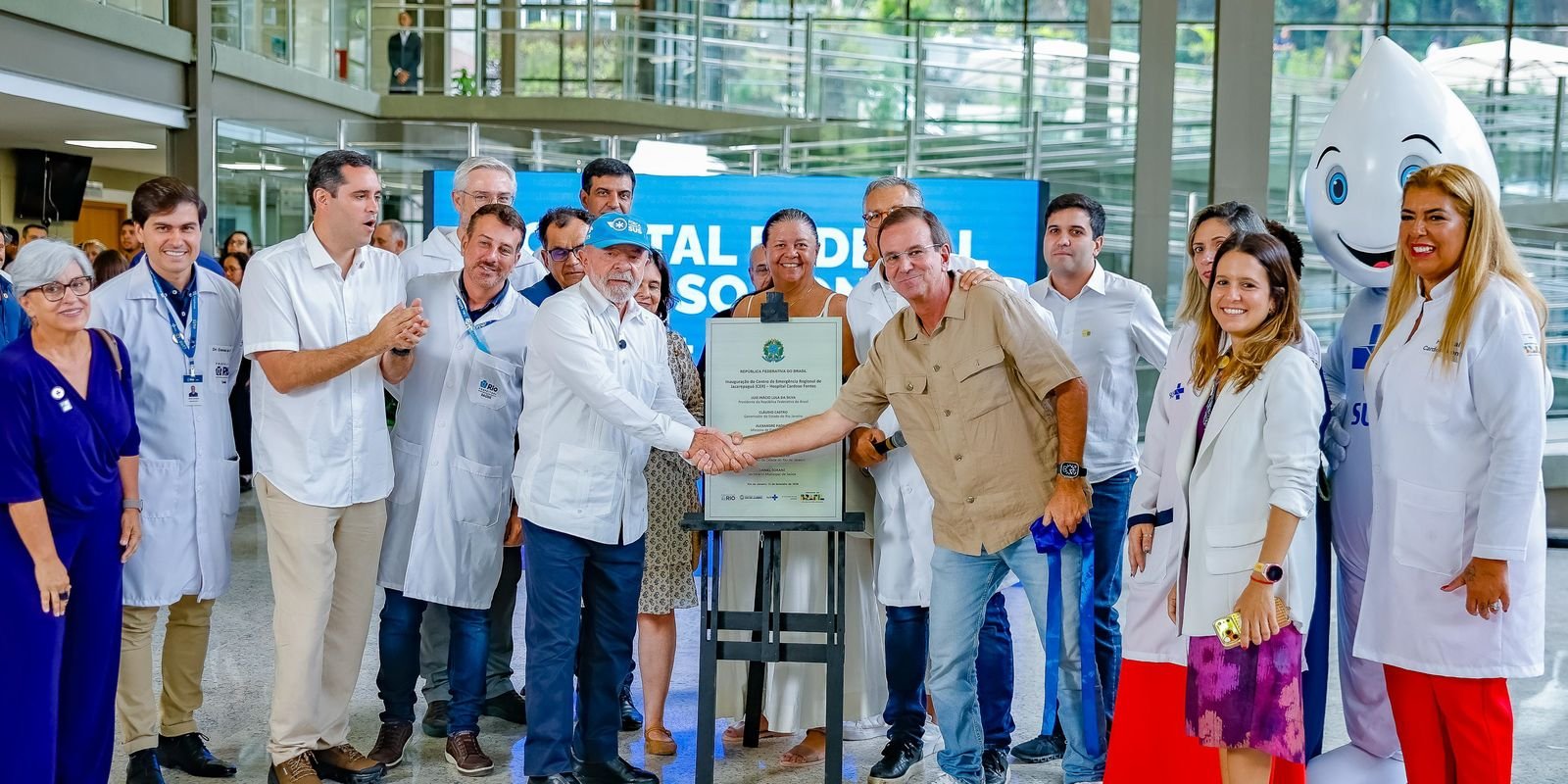 Lula Inaugura Centro de Emergência Modernizado e Destaca Ampla Reestruturação da Saúde Federal no Rio