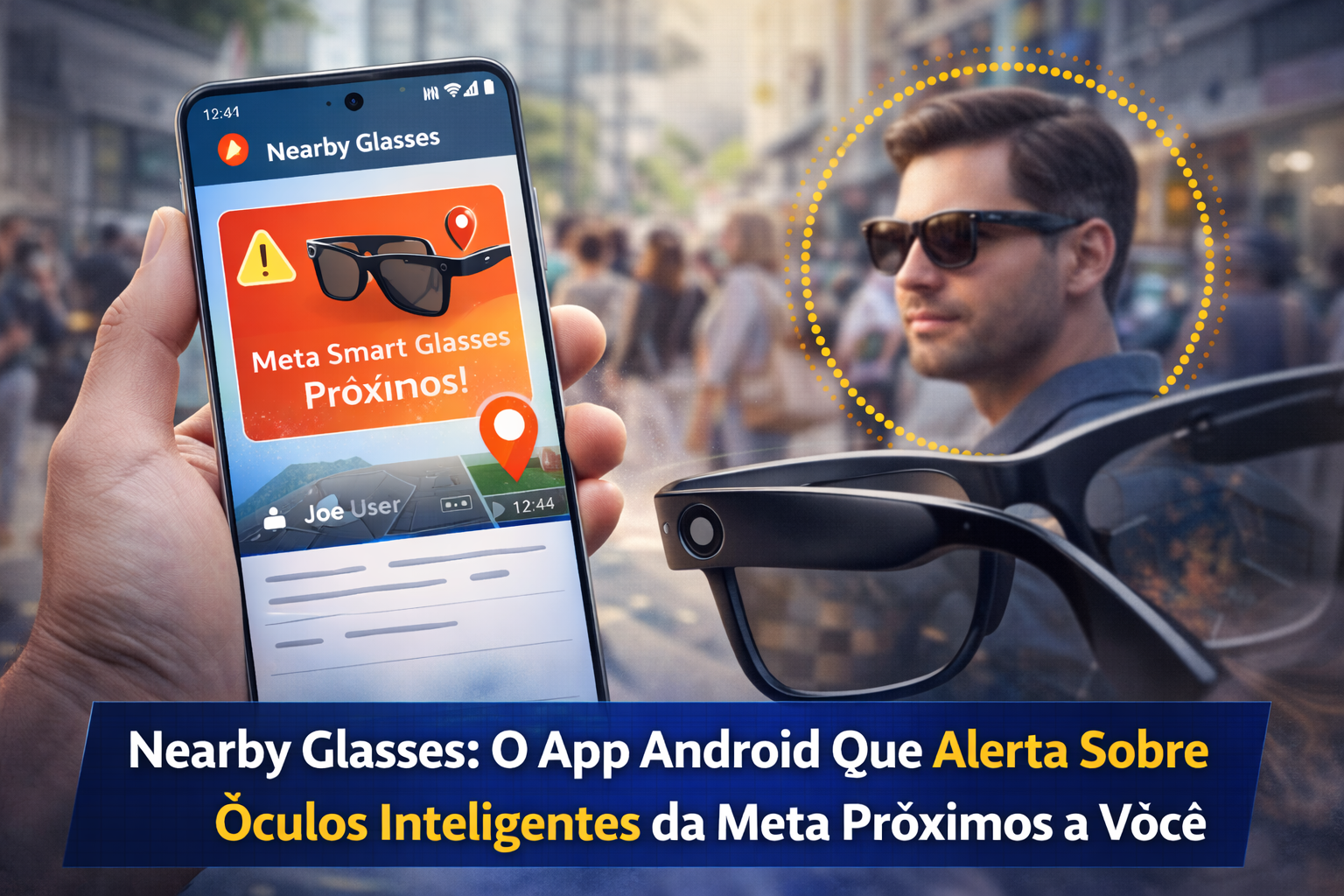 Nearby Glasses: O App Android Que Alerta Sobre Óculos Inteligentes da Meta Próximos a Você