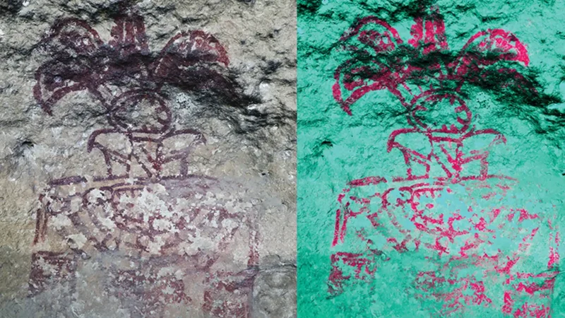 Glifos Misteriosos em Caverna Mexicana Revelam Rituais Antigos e Escrita de Teotihuacan